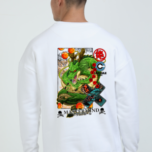 Unisex oversized white sweatshirt – relaxed fit in sizes S to XXL
